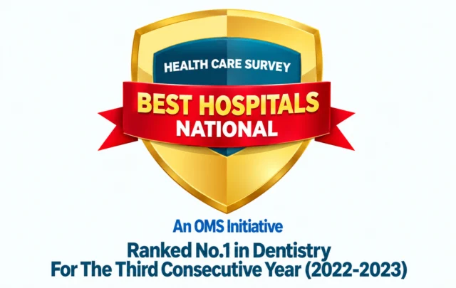 Ranked No.1 in Dentistry for the third consecutive year (2022-23)